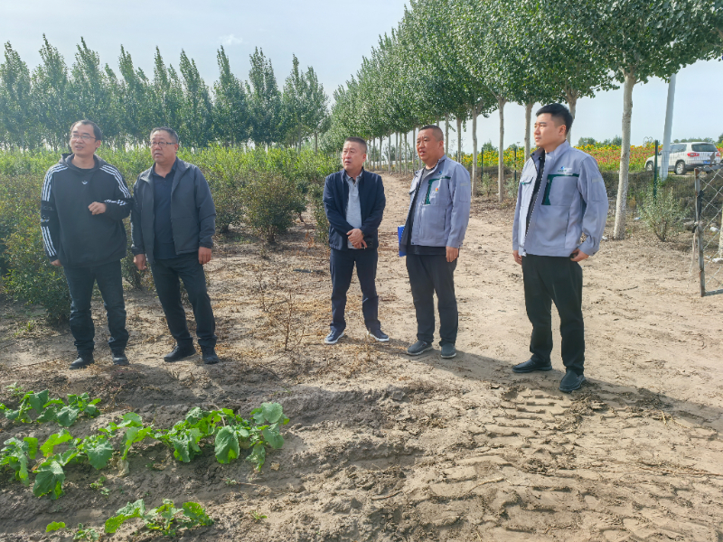 集團(tuán)公司黨委委員、總工程師金光伍一行深入城投園林綠化公司開(kāi)展生產(chǎn)運(yùn)營(yíng)及安全生產(chǎn)情況指導(dǎo)工作